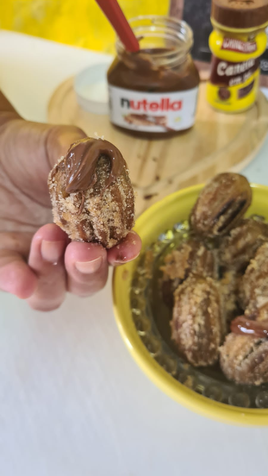 MINI CHURROS NUTELLA